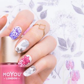 MoYou-London Image Stamping Plate Flower Power 17 MoYou-London Image Stamping Plate Flower Power 17