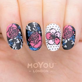 MoYou-London Image Stamping Plate Flower Power 22 MoYou-London Image Stamping Plate Flower Power 22